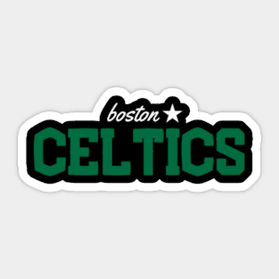 Boston Celtics Star Sticker